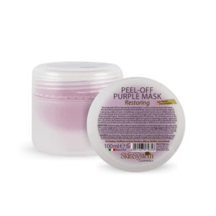 Peel-off purple mask